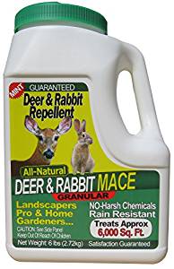 Nature's Mace 6 Lb Granular Deer & Rabbit Repellent, 6,000 Sq Ft - University Studies Prove Our Tec