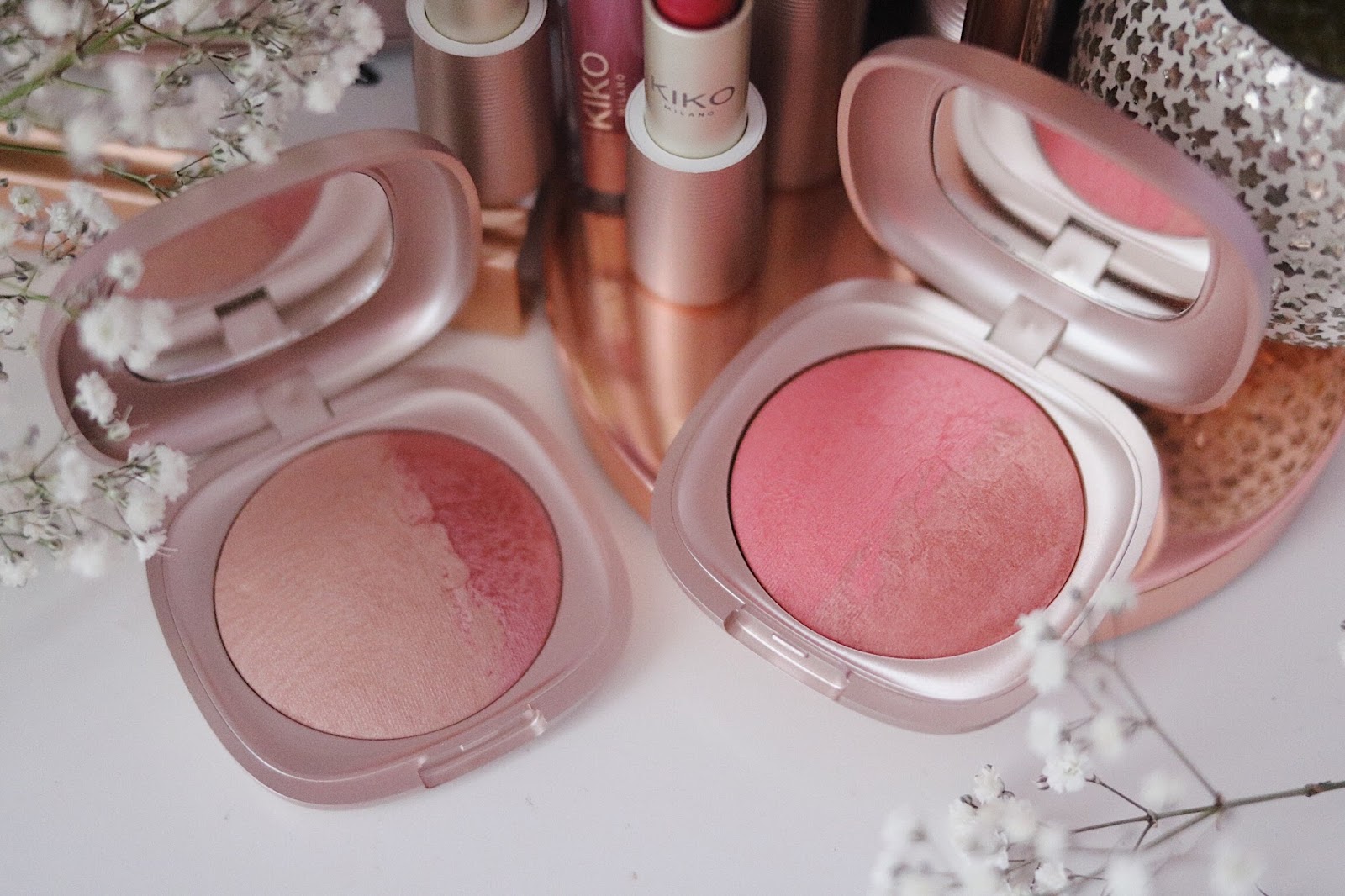 Summer 2.0 , baked blush , rose lovegrove , kiko milano , kiko france , revue , avis , swatch , Dreaming Iris , rose mademoiselle , rosemademoiselle , blog beauté , paris , Spring 2.0