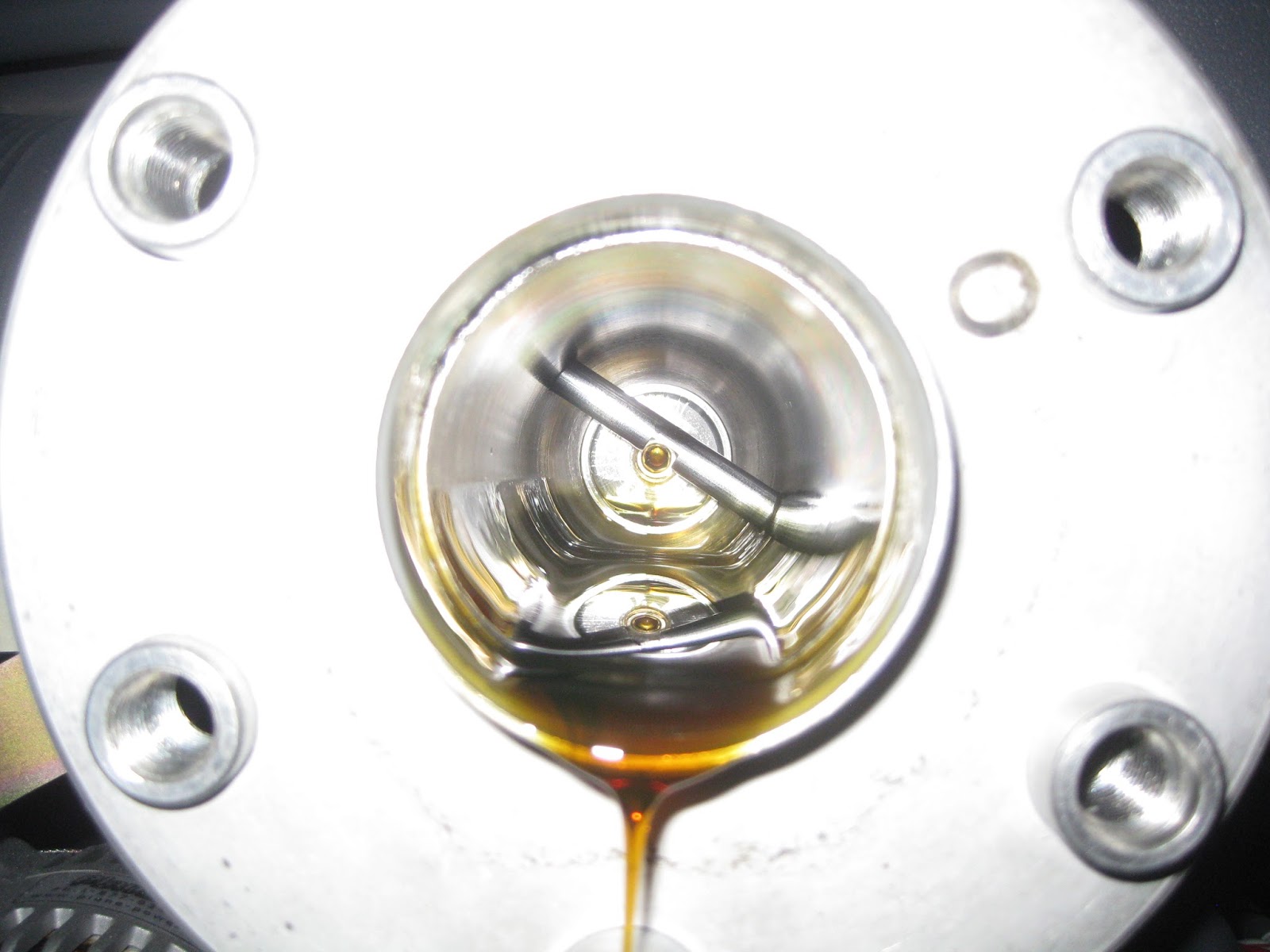 E's Van's RV14A FWF Engine installation. Expansion plug removal.