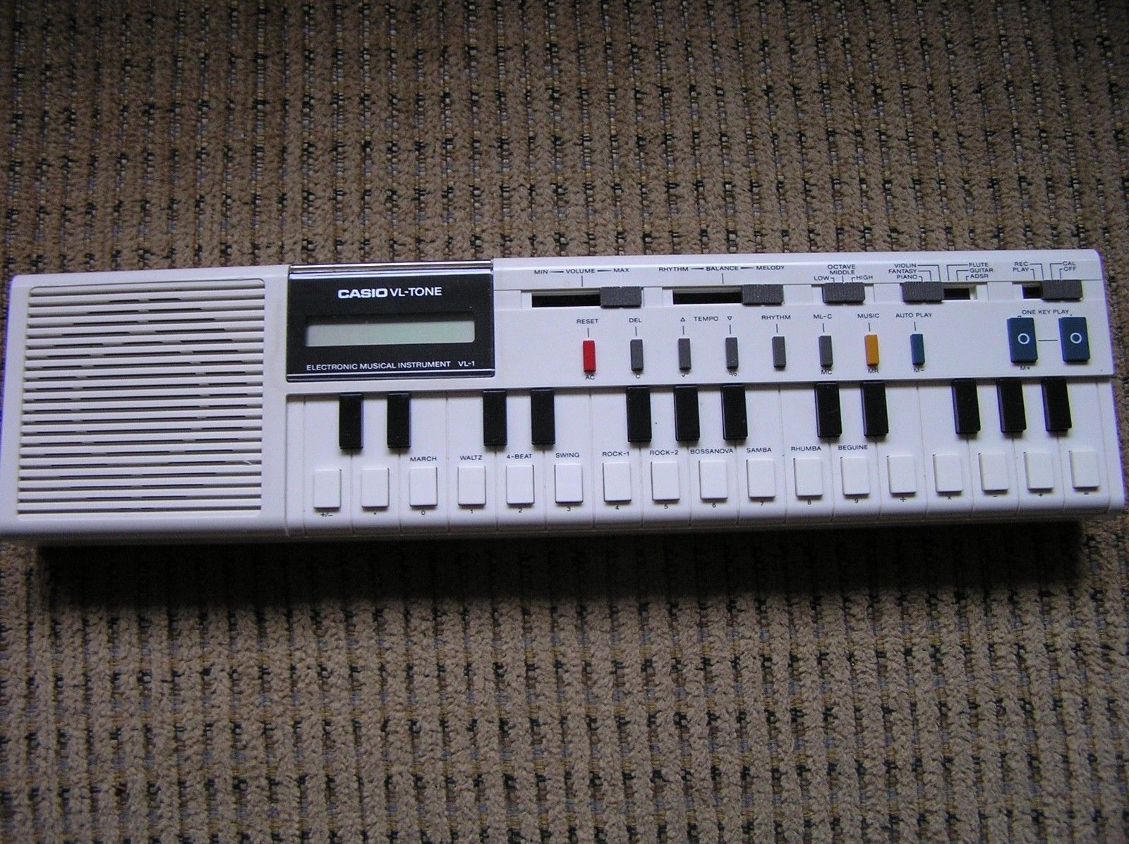 MATRIXSYNTH CASIO VLTONE VL1 ELECTRONIC SYNTHESIZER KEYBOARD + POUCH