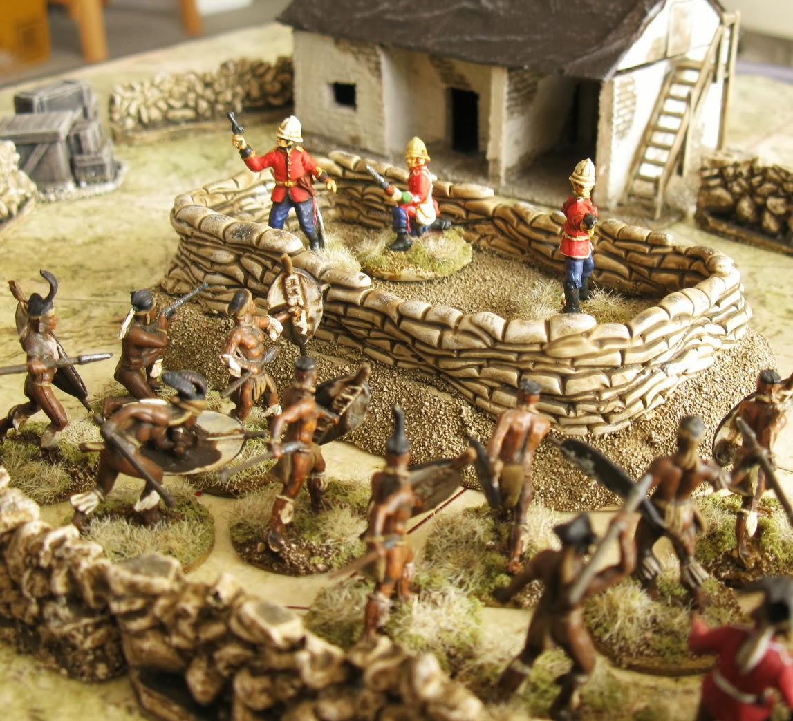 Wargaming with Barks Zulu! How I made Rorke's Drift