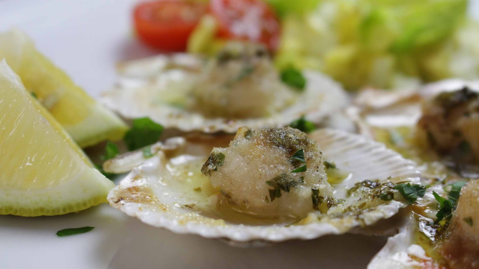 Zamburiñas Al Horno Con Aceite Y Limón Zamburiñas Al Horno Con Aceite Y Limón