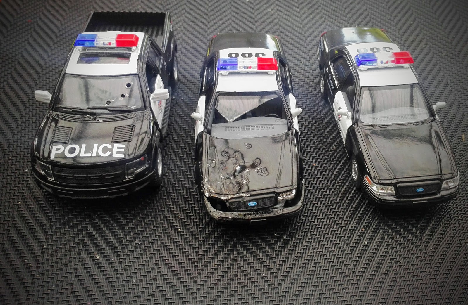 Police Car The Walking Dead Polizei Auto limitiertes Collectible 