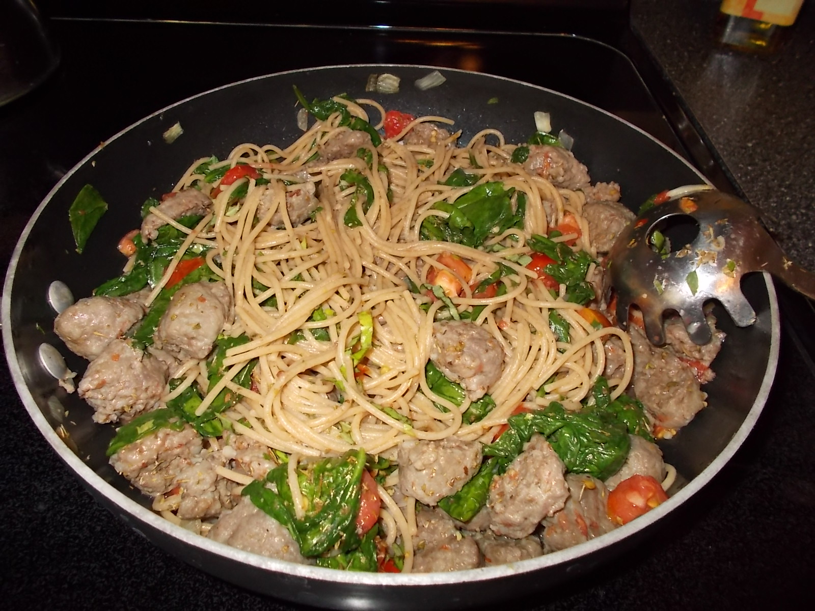 Dawn's Blogalicious: Pasta w/ Sausage and Goat Cheese