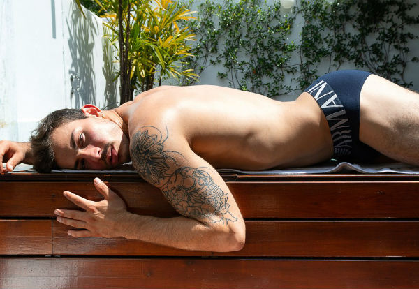 Efren Perdomo Shirtless by Benjamin Veronis