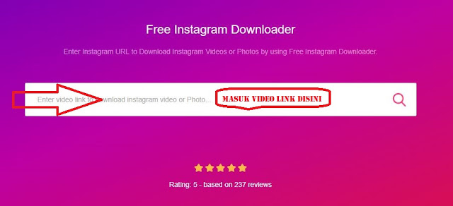 Cara Download Video dan Photo Percuma di Instagram