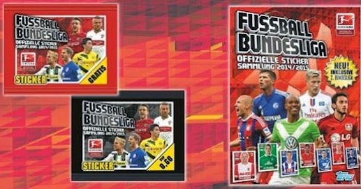 Topps Bundesliga 2014/15 Sticker 272 Nicklas Bendtner 