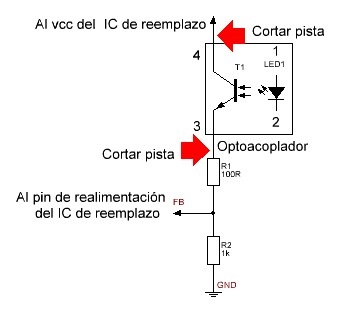 Reemplazo De Circuitos Integrados En Fuentes Conmutadas Kits De