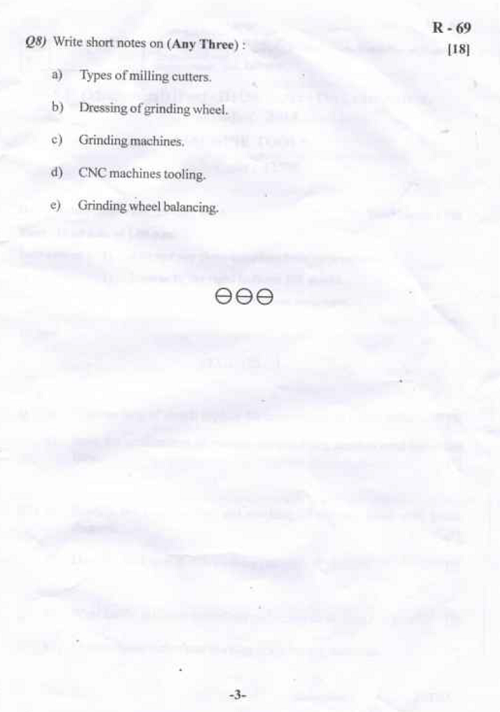 SU 43595 Machine Tools Dec 2014 Question Paper University Question Papers