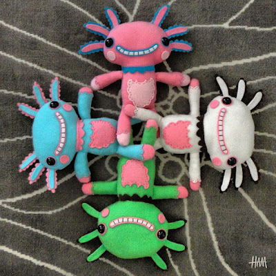 San Diego Comic-Con 2012 Exclusive Wooper Looper 14 Inch Plush Figures by Gary Ham