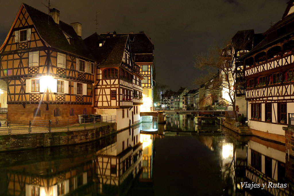 Estrasburgo de noche