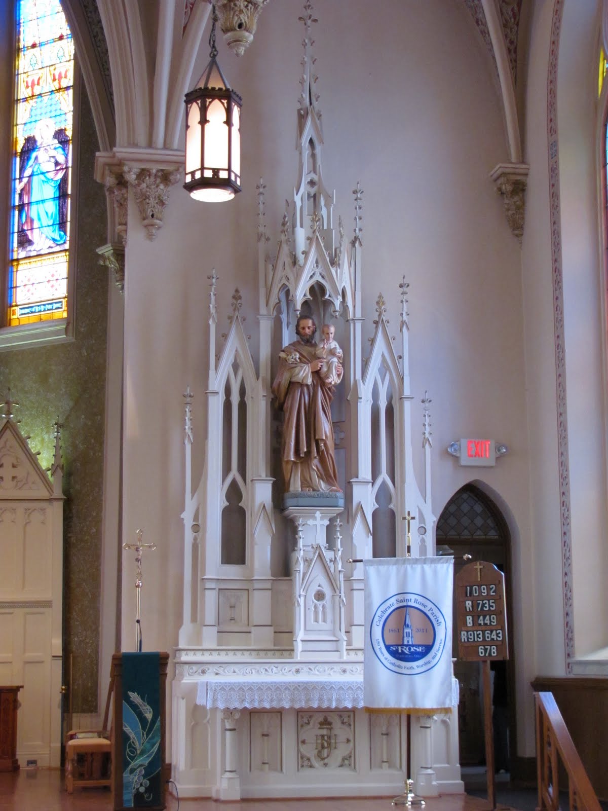 Catholic Architecture and History of Toledo, Ohio St. Rose, Perrysburg