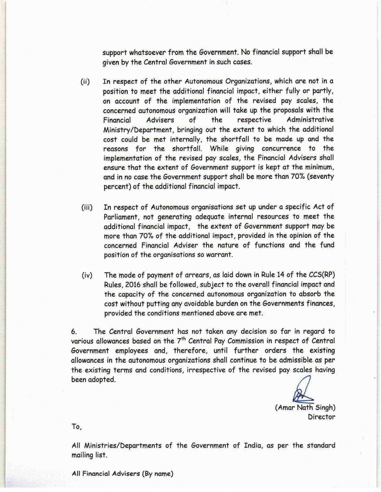 Confederation Of Central Government Employees & Workers PAY REVISION