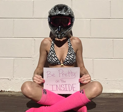 be pretty on the inside, beautfy is within, insecure, beautiful, swimwear, bikini body, society, women, be a good person, authenticity, be real, be unique, be yourself, be you, secure women, kindness, self love