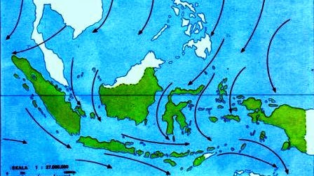 Angin Muson Barat Dan Angin Muson Timur Dan Faktor Penyebab Terbentuknya Angin Muson