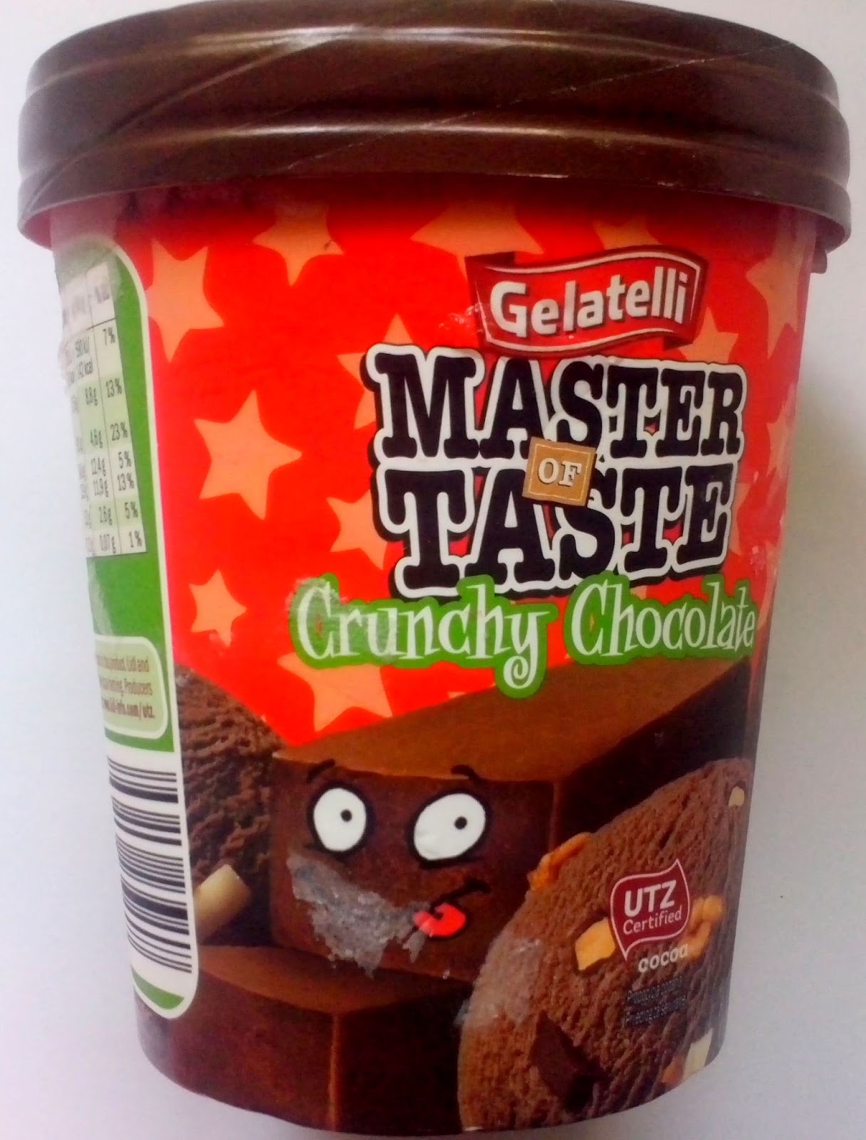 Słodkie Abstrakcje: Gelatelli, Master of Taste Crunchy Chocolate