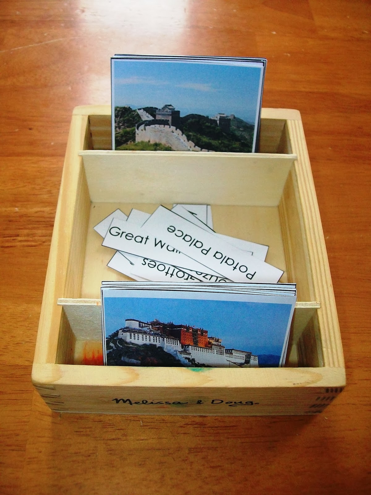 Historic places of China nomenclature cards (Free Printable)