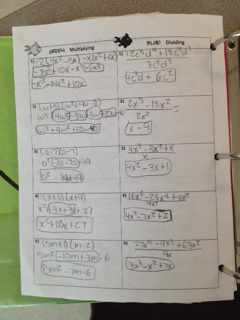 Adding Subtracting Polynomials Worksheet Gina Wilson 2012 - all things