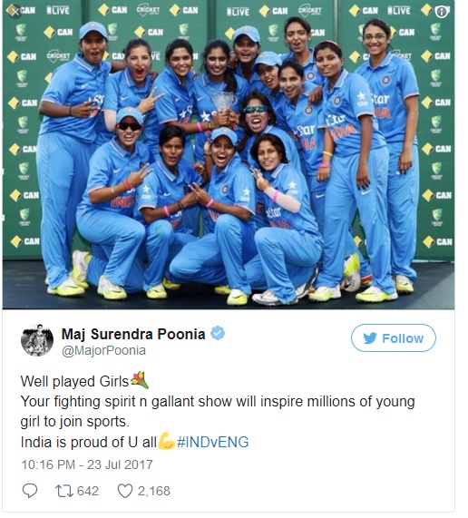 tweet -Women's World Cup final tweet -Women's World Cup final