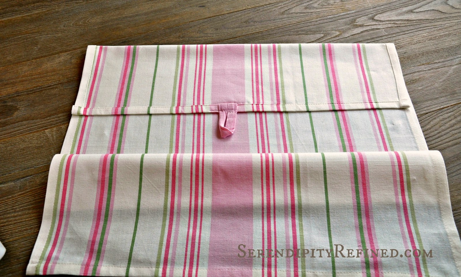 Serendipity Refined Blog How To Make An Easy DIY Tea Towel Pillow