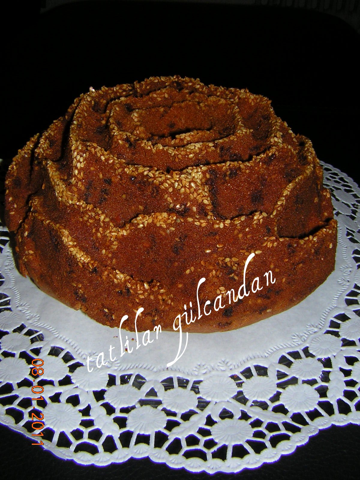 Gül formda nefis bir kek tarifi ÇİKOLATALI KEK&hellip; Yemek tarifleri