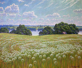 Pintura Moderna y Fotografía Artística : Paisajes Rurales de Rusia