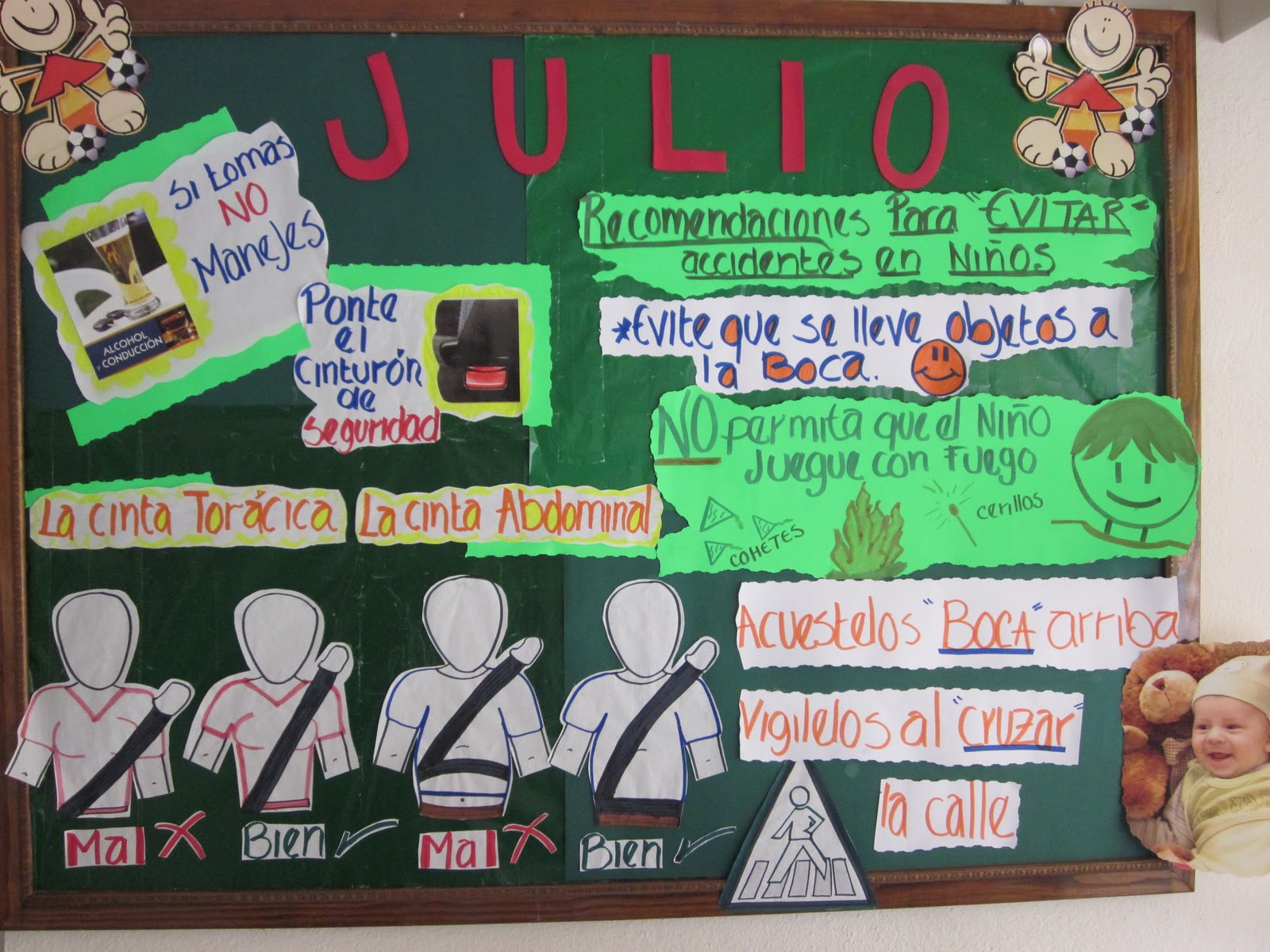 C.S. UNION DE SAN ANTONIO: PERIODICO MURAL MES DE JULIO