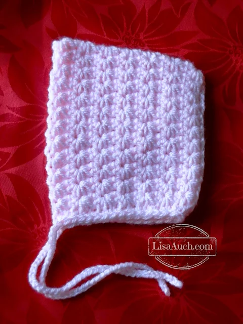 crochet baby bonnet free pattern