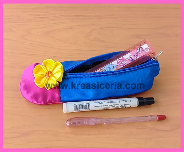 Cara Membuat Tempat Pensil Unik Bentuk Sepatu Dari Kain