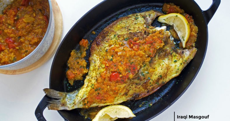 
MASGOUF: IRAQI TAMARIND AND TURMERIC MARINATED FISH-image