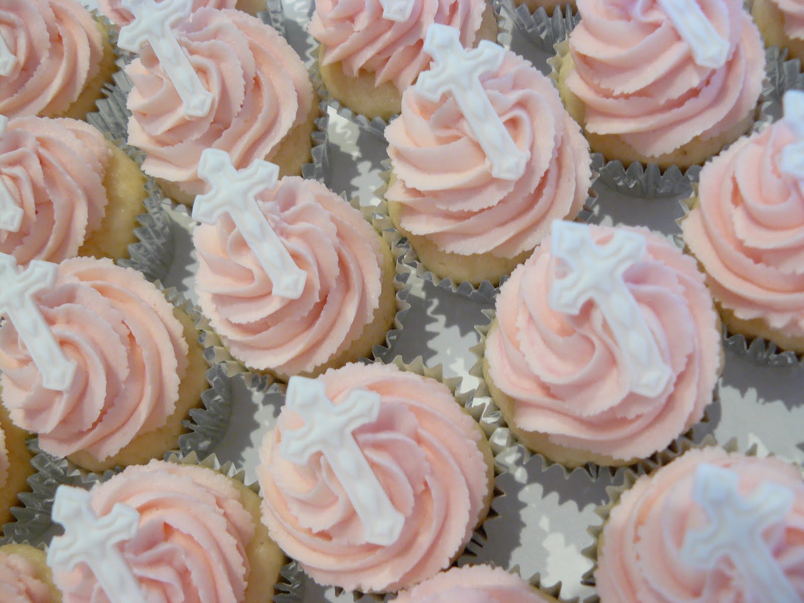 The Cup Cake Taste Brisbane Cupcakes Baptism Cupcakes