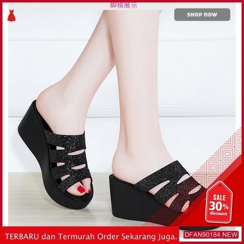 JUAL DFAN90184S126 SEPATU N SANDAL SS37x0126 WANITA WEDGES TERBARU BMGShop