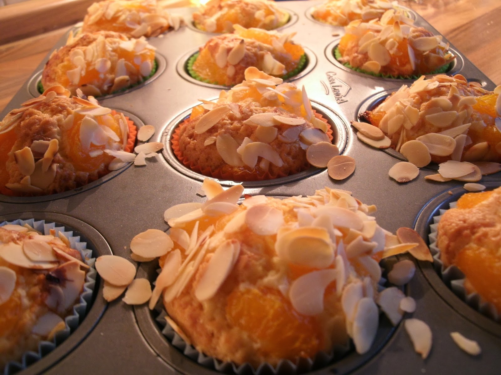 backe-backe-kuchen: Mandarinen- Mandel- Muffins