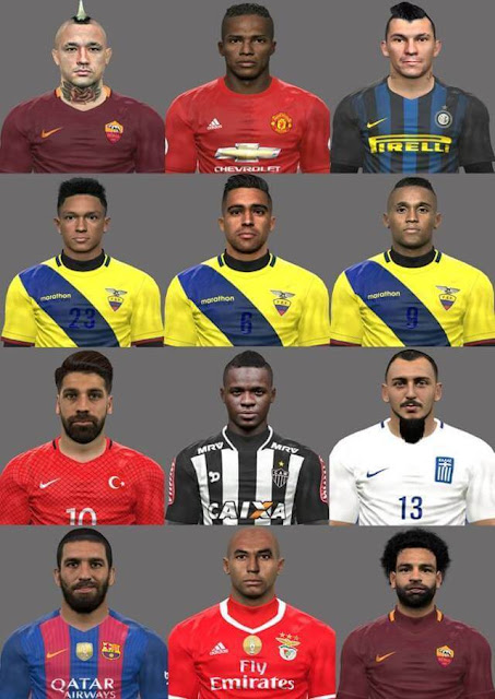 International Facepack Update V3 Pes 2017 Pes Belgium Glory