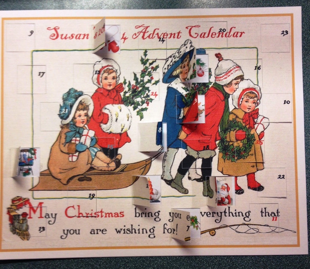 eieiomg! The final chapter? My very first Advent Calendar!