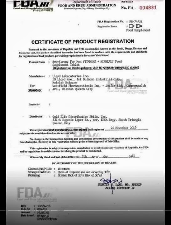 Business Permit | Gold Life Philippines