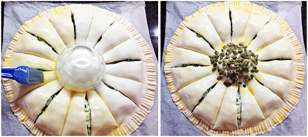 GIRASOL DE ESPINACAS Y QUESO