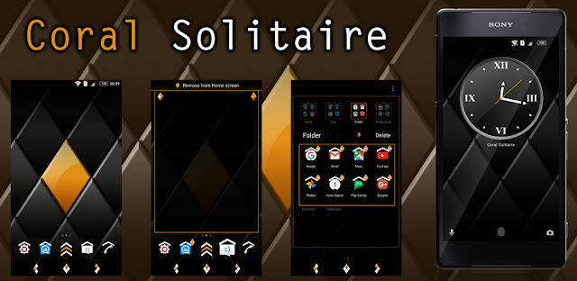 Coral Solitaire Theme for Xperia™