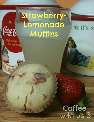 Strawberry Lemonade Muffins