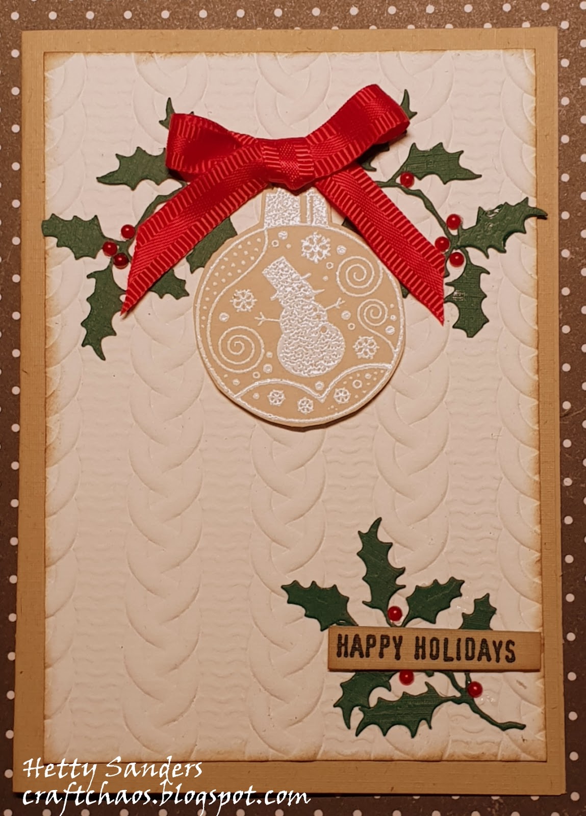 *{CraftChaos}* Inspiration for Christmas with Michael Strong Stamps