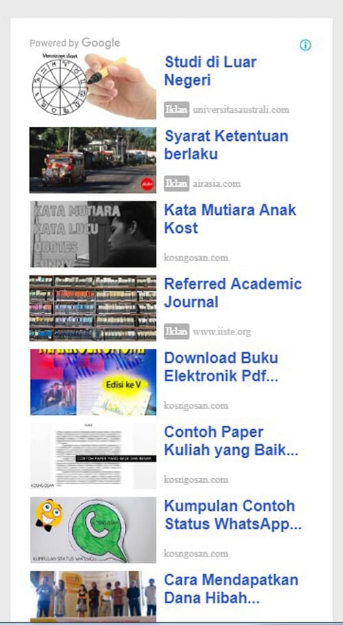 Contoh Paper Kuliah Pdf - Contoh Resource