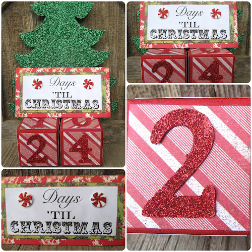BLISSFUL ROOTS: Christmas Countdown Blocks & Printable