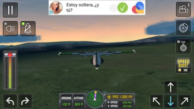 لعبة Flight Sim 2018 للاندرويد