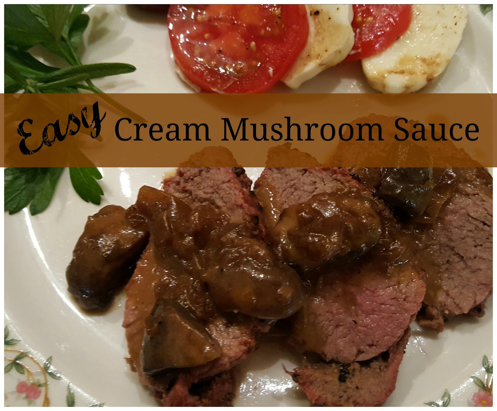Julia's Simply Southern: Easy Cream Mushroom Sauce