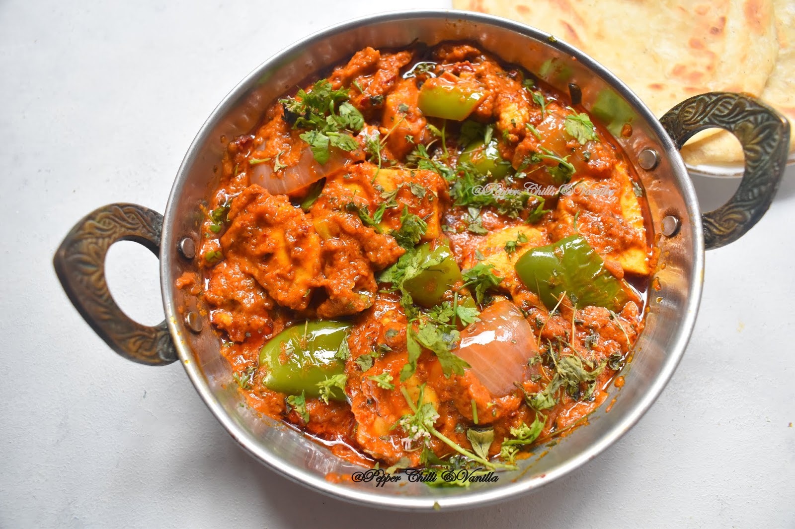 Kadai Paneer /Kadai Paneer Recipe | Pepper, Chilli and Vanilla