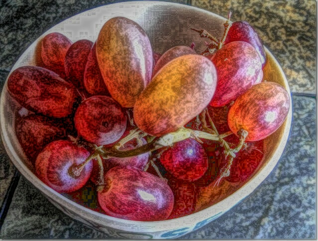 free stock photo of grapes in a bowl 