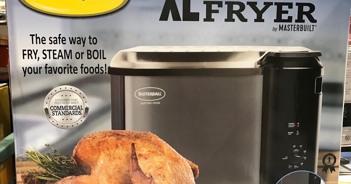 Butterball XL Electric Turkey Fryer Costco Weekender