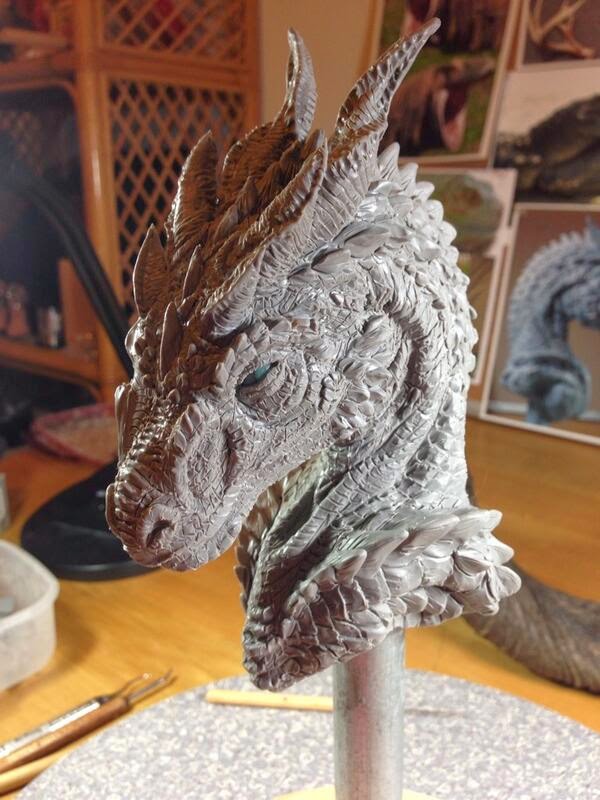 K. LeCrone's Blog: [Walkthrough] “Steinir” – Dragon Sculpture