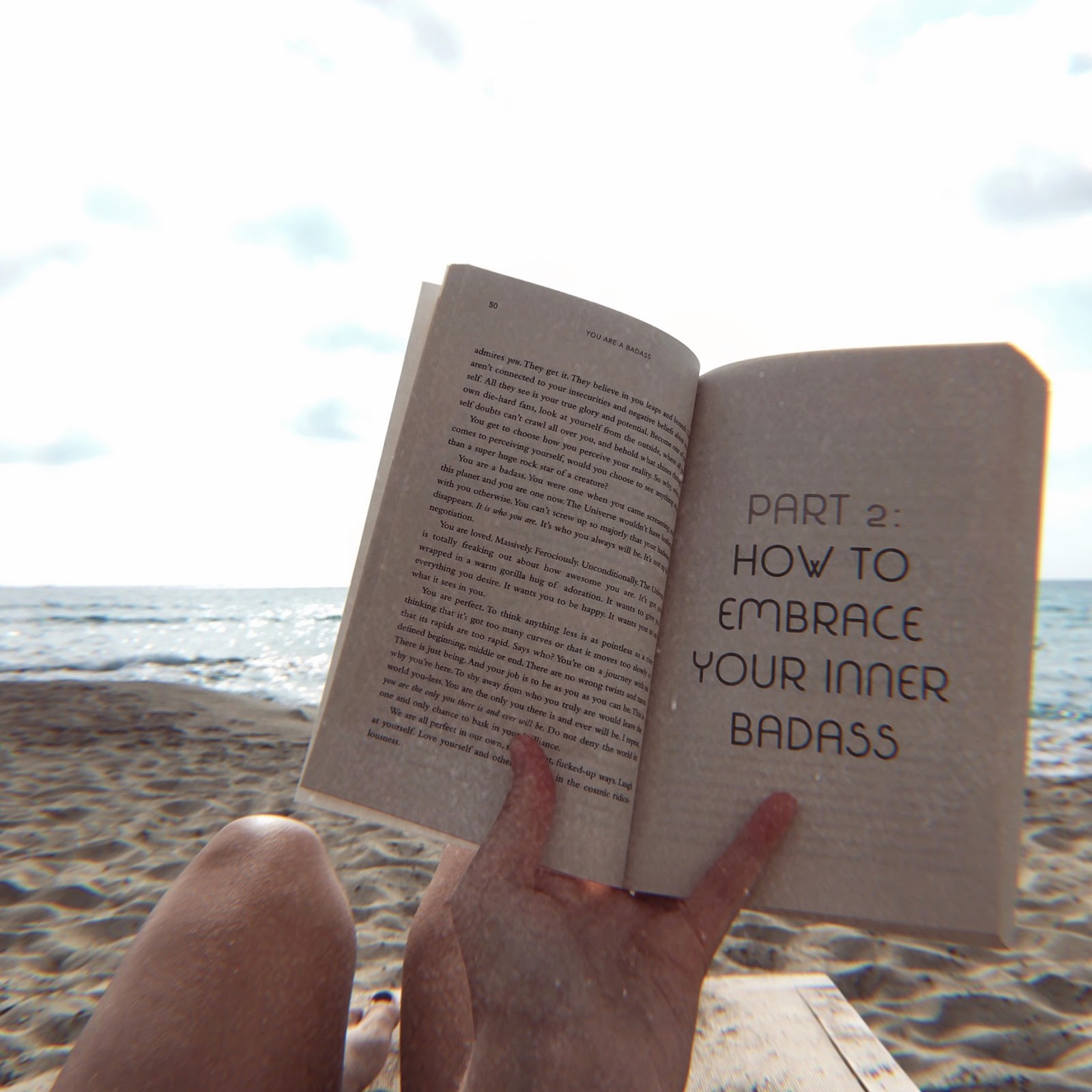 Hananaa Reading You Are A Badass At The Beach In Greece 3 Badass Book Cover Beach