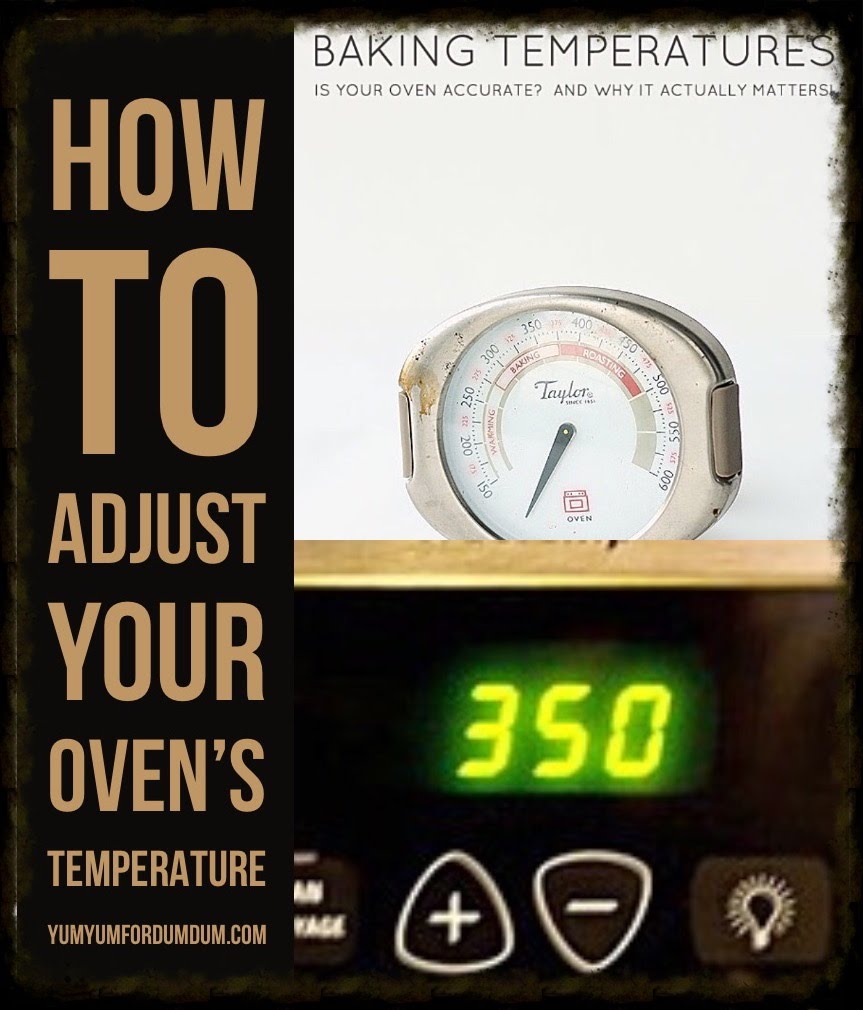 Yum Yum for Dum Dum How to Adjust Your Oven’s Temperature